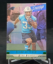 2019 Panini Prestige Xtra Points Green #285 Rookie Elijah Holyfield Panthers