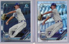 JJ GOSS 2019 Bowmans Chrome Prospect 1st Bowman RC & Refractor SP - Rays RC