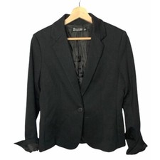 New York  Company Black Single Button Office Blazer 8