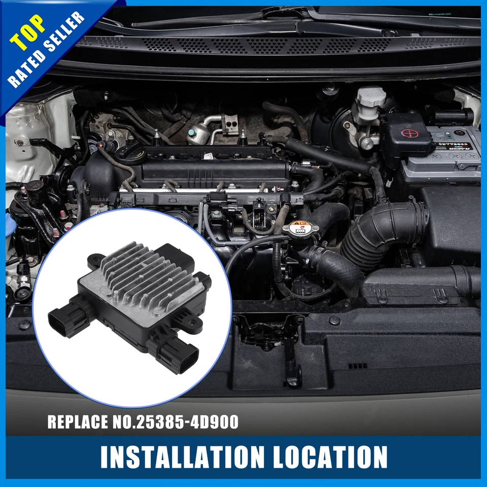 Pack de 1 Módulo de Control Ventilador Frigorífico Nº25385-4D900 para Kia Sedona 2006-2012 Foto 2 de 4