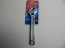 Crescent  10 in. L Metric and SAE  Adjustable Wrench  1 pc.