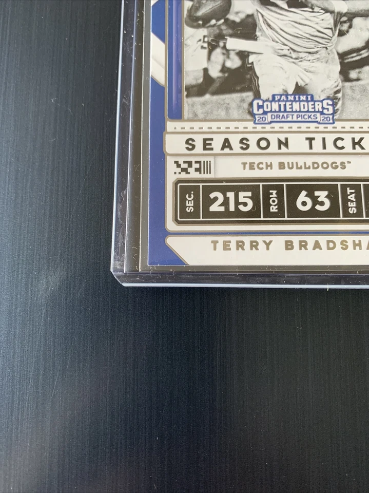 TERRY BRADSHAW 2020 PANINI CONTENDERS DRAFT SEASON TICKET LOUISIANA TECH NM+ - Image 3 of 4