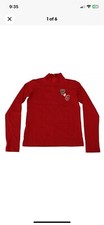 DOLCE & GABBANA Kids Sweater Red Cotton Long Sleeves Pullover s.Tag 12 400usd