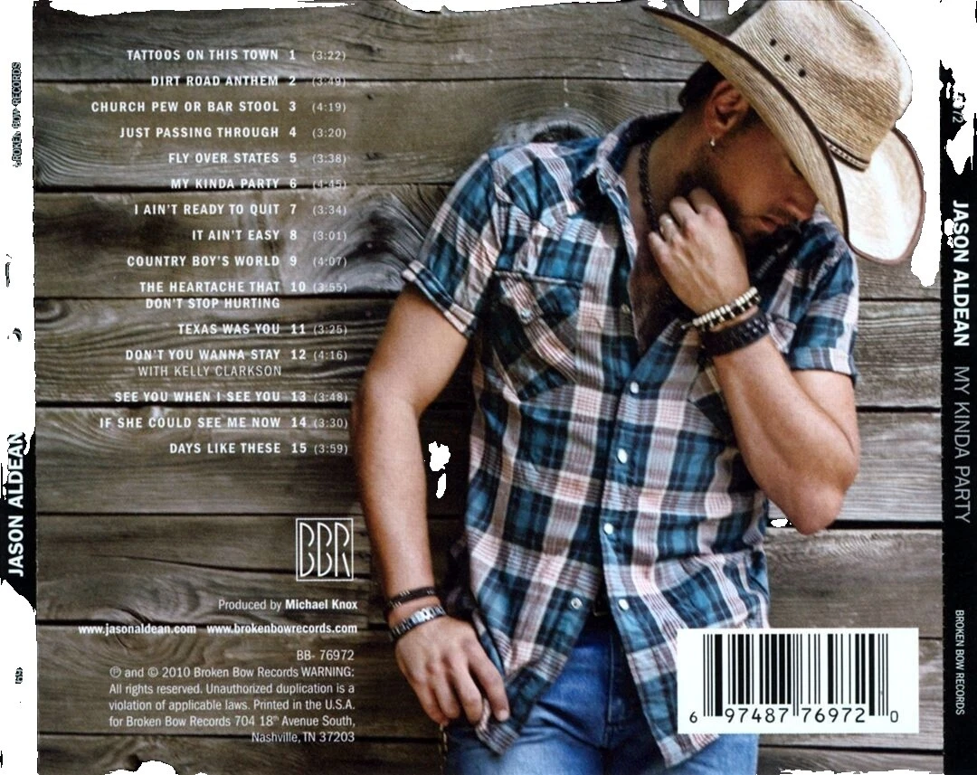 CD de música country Jason Aldean