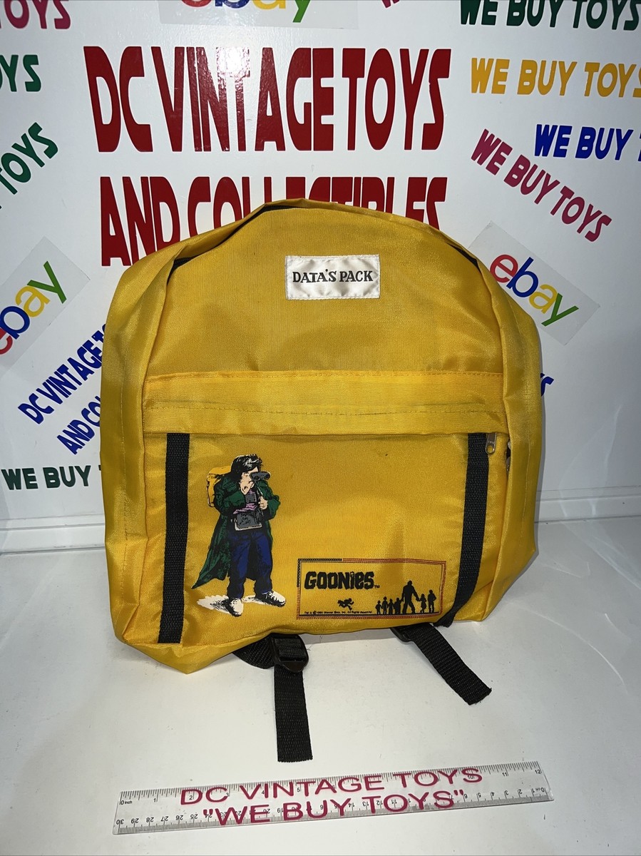 Vintage Goonies Data’s Pack Backpack Book Bag 1984 Warner Bros Ke Huy Quan  🔥