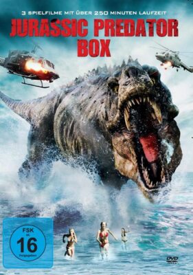 Jurassic Predator Box - 3 Filme   DVD/NEU/OVP