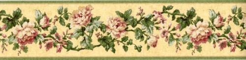Mulberry Prints Floral Trail Vine Leaves Wallpaper Border, Pre-pasted, 15'x4.2" - Picture 1 of 2