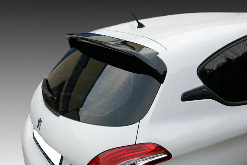 REAR ROOF SPOILER FOR PEUGEOT 208 MK1 (2012-2019) PU UNPRIMED