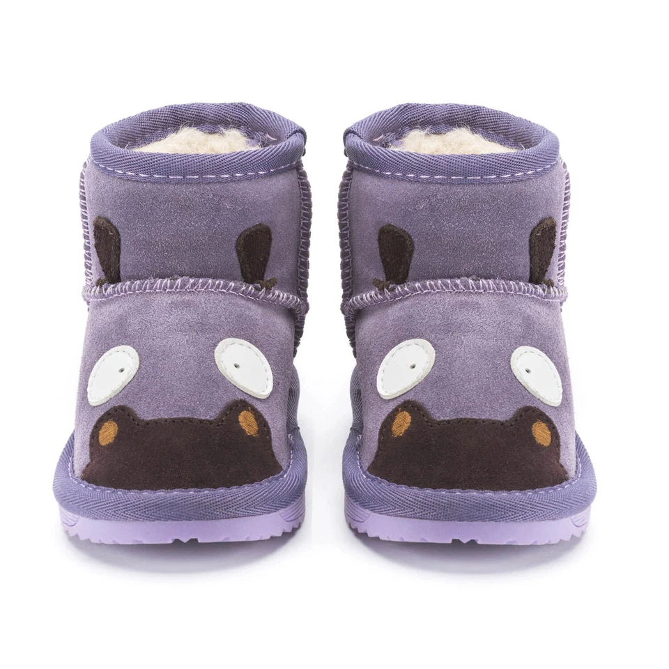 SNUGS Kinder Boots Stiefel Kinderschuhe mit Lammfell Kinderstiefel Winterstiefel - Bild 3 von 4