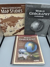 Abeka World Geography Teacher Edition & Map S...