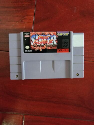 SNES SUPER NINTENDO SUPER STREET FIGHTER II GAME. CARTRIDGE ONLY. TESTED! - Picture 1 of 3