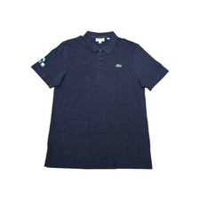 Lacoste Sport Miami Open 2025 Polo Collared Shirt Mens Medium Blue Navy Tennis