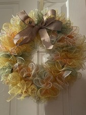 Colorful Handmade Wreath