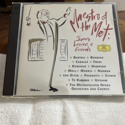 MAESTRO OF THE MET: JAMES LEVINE & FRIENDS, 2CDs 1995 DG promo