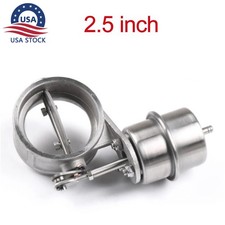 2.5 Car Exhaust Control Valve Vacuum Actuator Activated Exhaust Open Valvedump