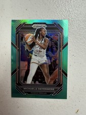 2023 Panini WNBA Prizm Michaela Onyenwere Green Holo Prizm #56 COMBINE SHIP