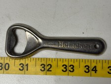 Vintage Bottle Opener Heineken Metal Beer Soda Advertising Bar