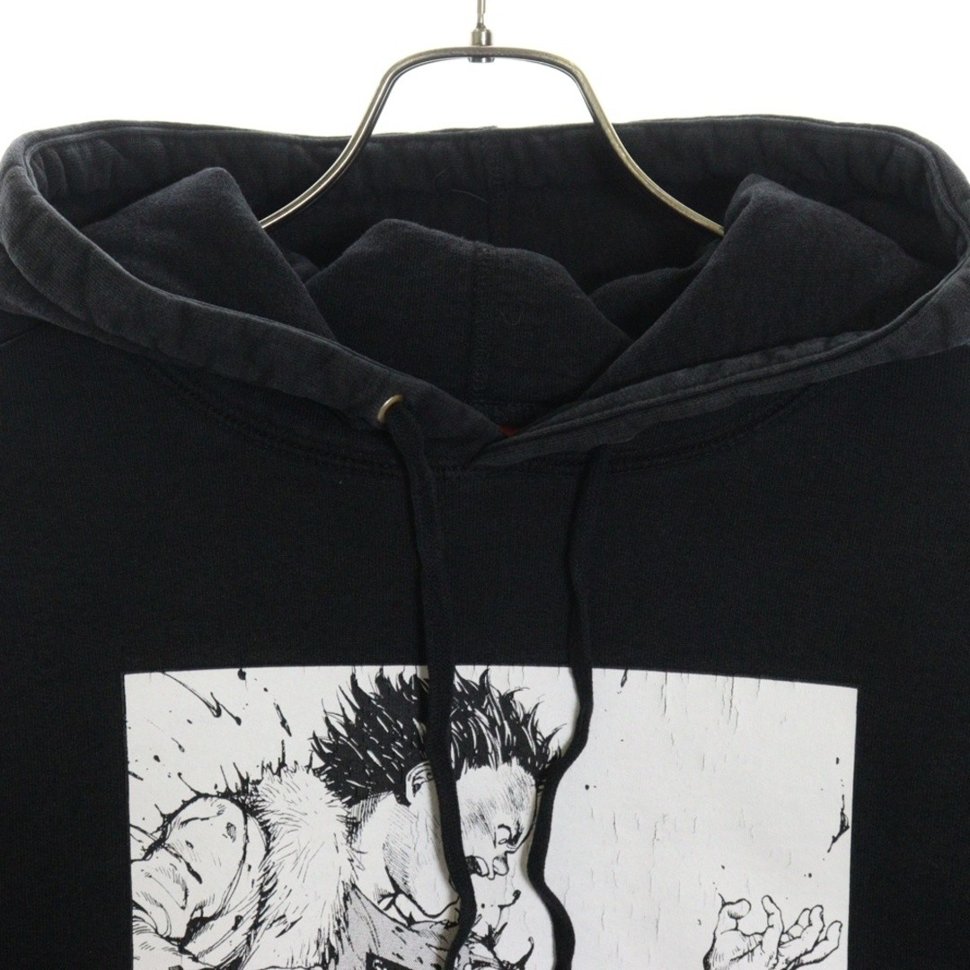 SUPREME 17AW AKIRA Patches Hooded Sweatshirt Patchwork
