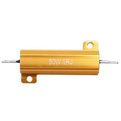 Schraube Tab Aluminium Drahtwiderstand 1 Ohm 5% 50 Watt N2G23305