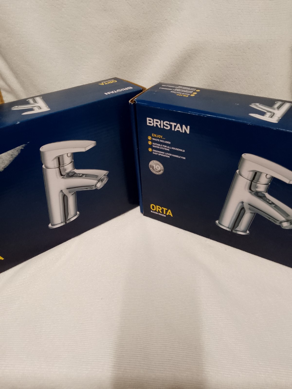 Bristan Orta Basin Mixer Pop-Up Waste New Boxed