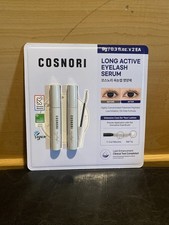 COSNORI Siero Ciglia Lungo Attivo Vegano Bellezza Coreana 0,31 OZ Confezione da 2.  NUOVO