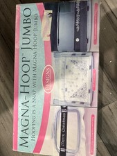 Magna-Hoop Jumbo A-SJ 7 x 12 for Baby Lock Brother Machine Embroidery Hoop AS IS