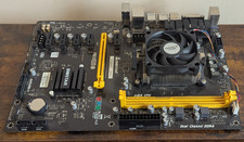 BIOSTAR TB350-BTC AM4 AMD B350 ATX Motherboard + AMD A8-9600 4C 4T 3.10GHz