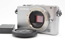  Excellent  OLYMPUS PEN Lite E-PL3 12.3MP Silver Digital Camera w/ Battery