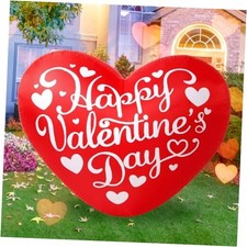 4ft Valentine  s Day Inflatable Decorations Giant Heart Outdoor Blow Up Heart