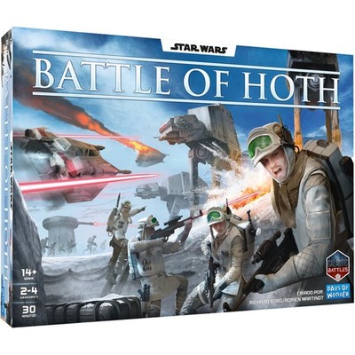 Asmodee   Star Wars: Battle of Hoth   Miniatures Board Game   Ages 14+   2-4 Pla