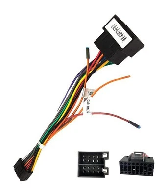 TRADE SHOP TRAESIO Cavo Adattatore Da 16 Pin A Iso Presa Standard Autoradio Android Linee Controllo