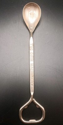 Vintage TUC Corn Machinery Advertising Bottle Opener/Spoon The United Co 