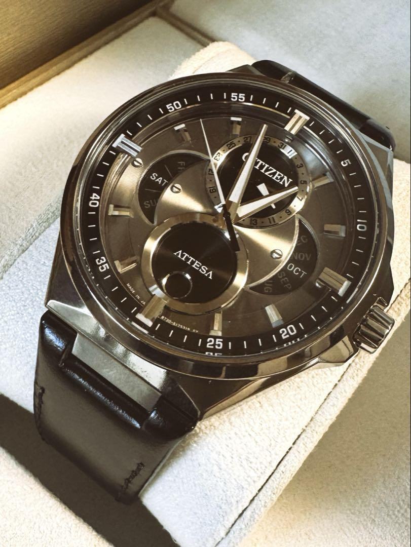Citizen Attesa BU0060-09H Cal.8730 Triple Calendar Eco Drive Citizen Attesa BU0060-09H Cal.8730 Triple Calendar Eco Drive