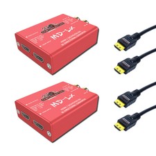 Decimator MD-LX HDMI/SDI Bidirectional Converter Pair with 2x HDMI Cables
