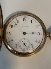 1901 Waltham Pocket Watch Grade 630 16S Model 1899 Gold Filled Working Beauty