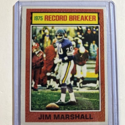 1976 Topps - Record Breaker Jim Marshall #4