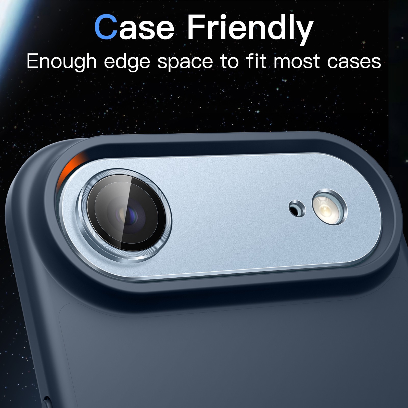 JETech Camera Lens Protector for iPhone Air 6.5-Inch, Full Coverage Cover