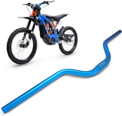 Electric Dirt Bike Handlebar for Surron Sur Ron Heighten 7/8'' 22mm Handle blue