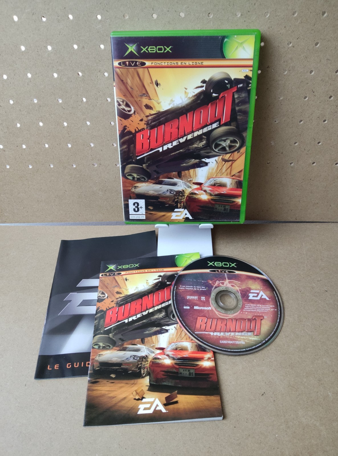 Burnout Revenge Xbox Jeu Jeux Microsoft Xbox 1er Génération