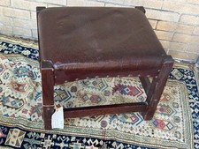 Antique    GUSTAV STICKLEY   Mission Oak And origina Footstool #300 -      W8043 on The Hot Collector