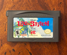 Disney’s Lilo & Stitch Nintendo Game Boy Advance GBA Authentic USA 2002