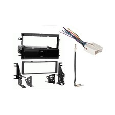 Fits Ford F 250 350 450 550 13-16 Metra Single DIN Dash Kit with Harmony Harness