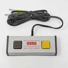 KORG S-2 Dual Foot Switch for KR-55 Drum Machine Worldwide Shipment