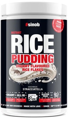 #sinob Instant Rice Pudding, 1000 g Dose, Straciatella