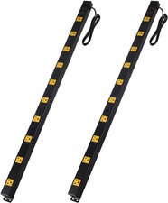 Outlet Heavy Duty Power Strip Surge Protector Metal Cord