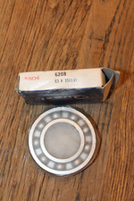 NACHI JAPAN 6208 C3 DEEP GROOVE BALL BEARING, OPEN, NO SEALS 40x80x18mm NACHI