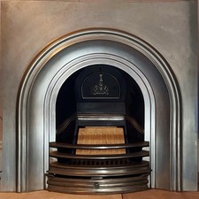 Stovax Classic Arch Polished Fireplace Insert - Unused, bought & never installed