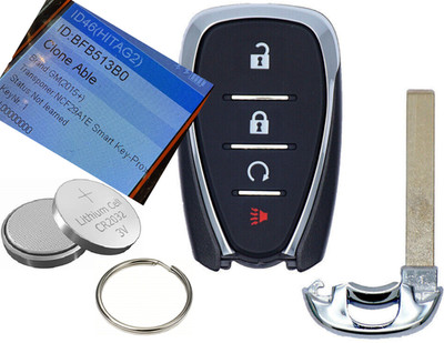 1 NEW for CHEVROLET Trax 2017-2022 KEYLESS REMOTE CAR STARTER KEY FOB HYQ4EA FAB