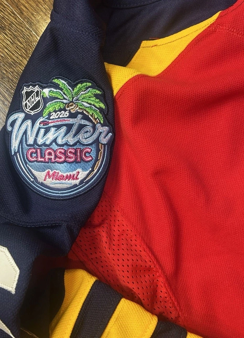 Brad Marchand #63 Florida Panthers 2026 Winter Classic Jersey - Size Large 52