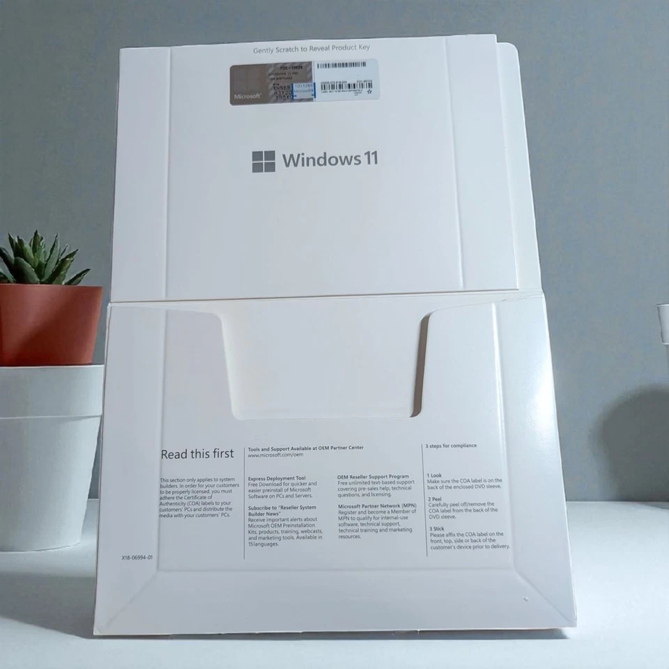 Windows 11 Pro 64-Bit DVD | Genuine Key Inside | Factory Sealed | Fast Delivery - Image 2 of 4